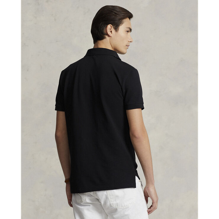 Custom Slim Fit Mesh Polo Shirt