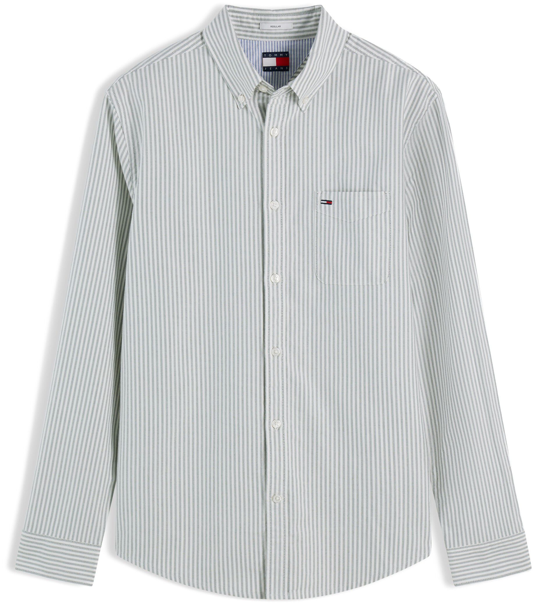 TJM REG STRIPE OXFORD SHIRT EXT