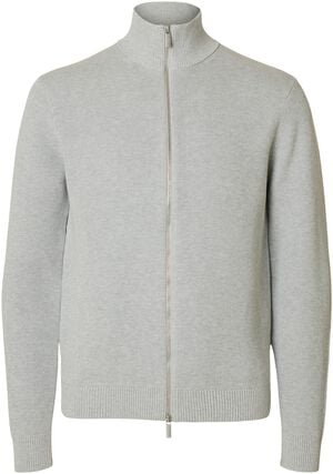 SLMDANE LS KNIT STRUCTURE FULL ZIP