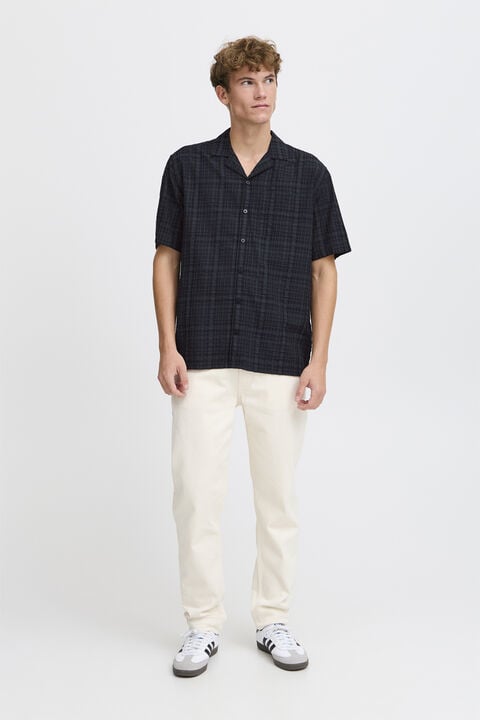 CFRIDER SS RC checked relaxed shirt