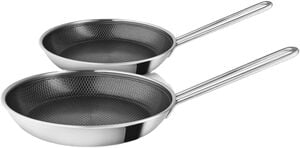 Multi Stegepande 2 stk. sæt 24 & 28 cm Mosaic keramisk Slip-