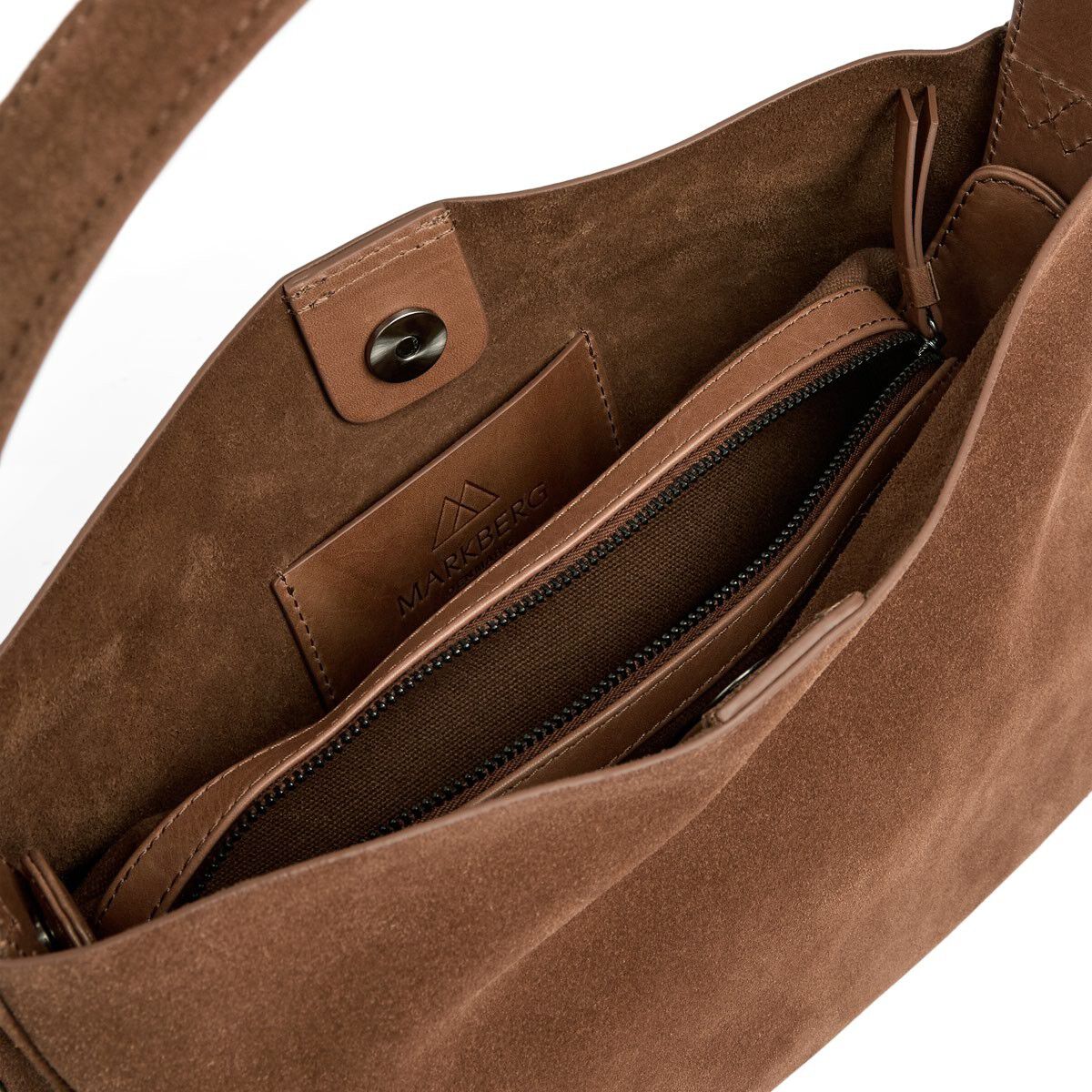 Esambg Cross. Bag, Suede