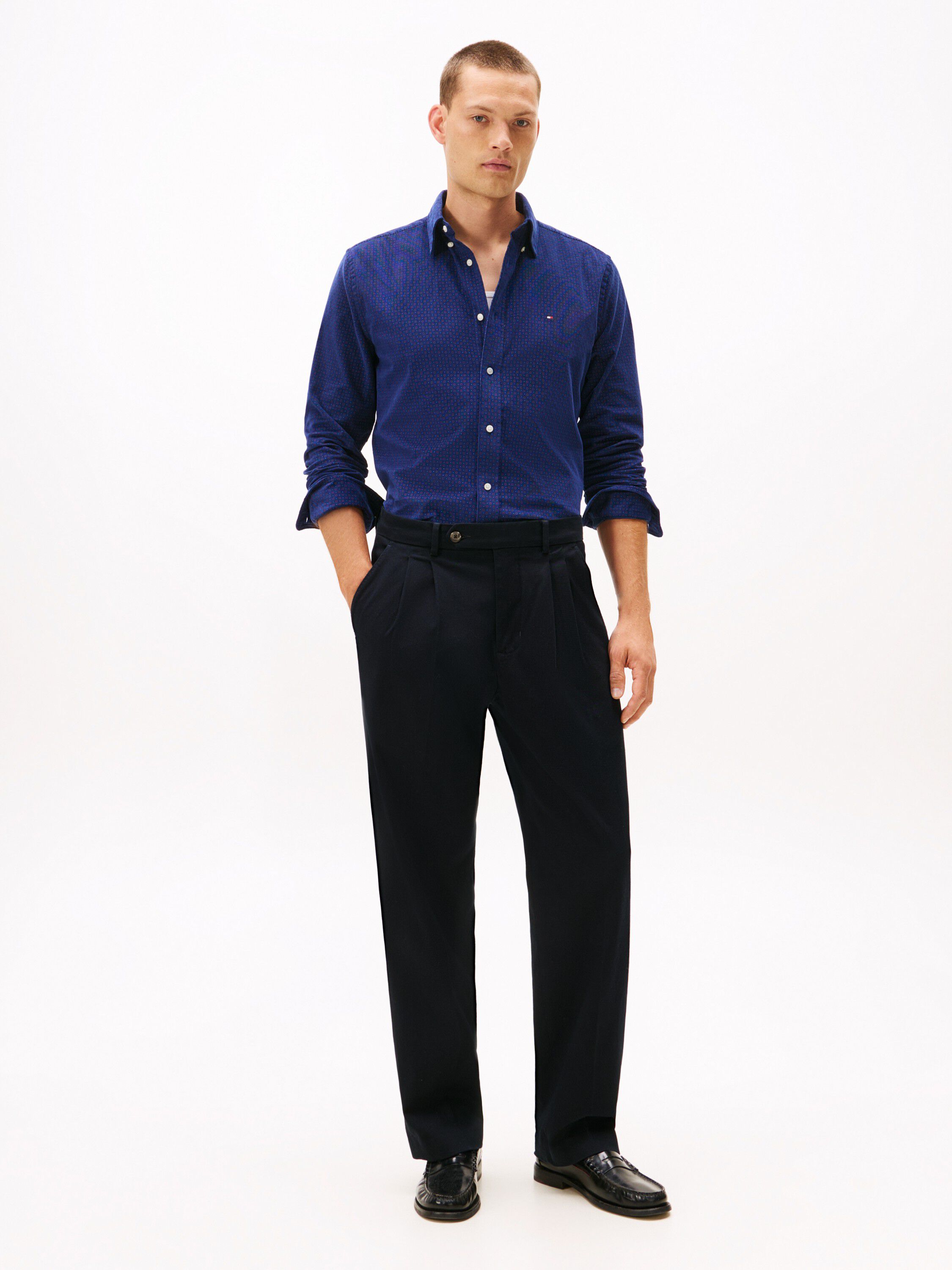 CORDUROY PRINTED SHIRT