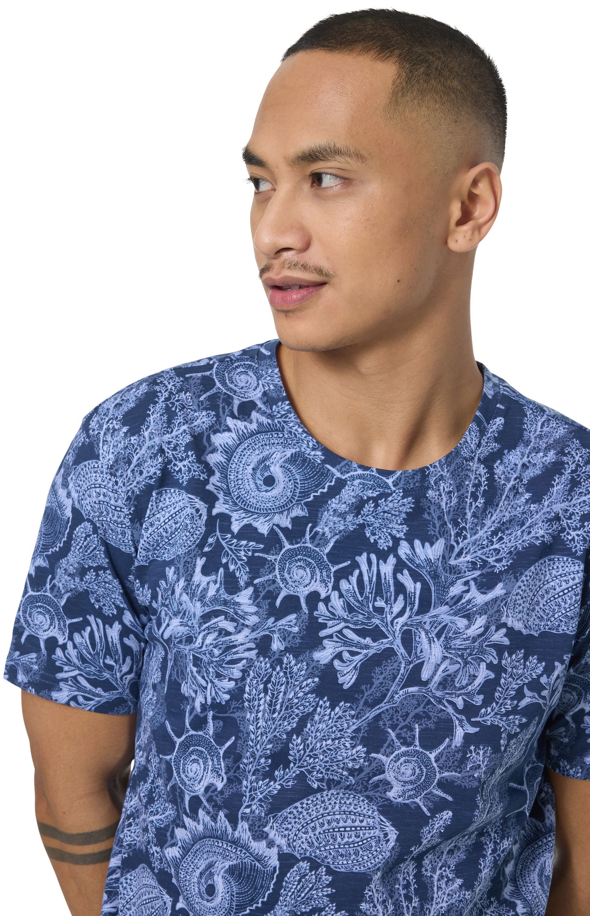 All Over Printed Slub T-shirt