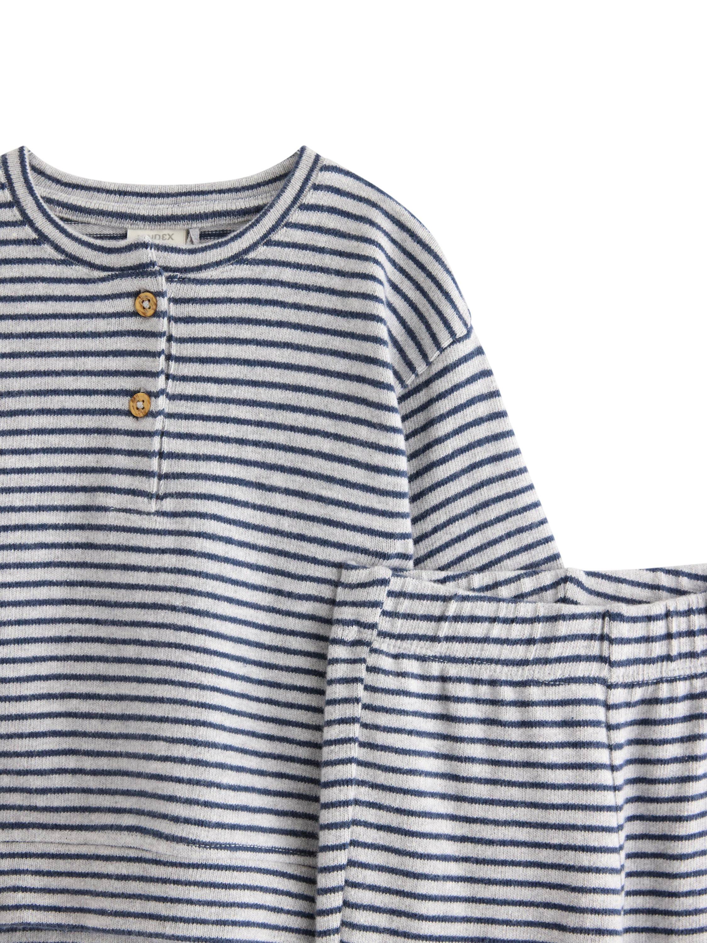 Mjukt 2-delat set i bomull med matc