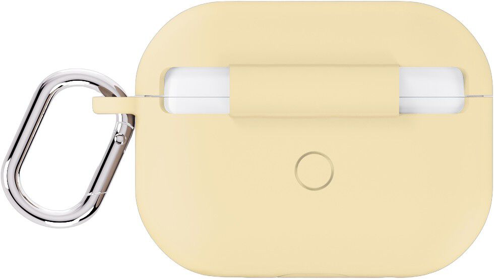 Silicone Case Solid AirPods Pro 1&2 Butter Yellow