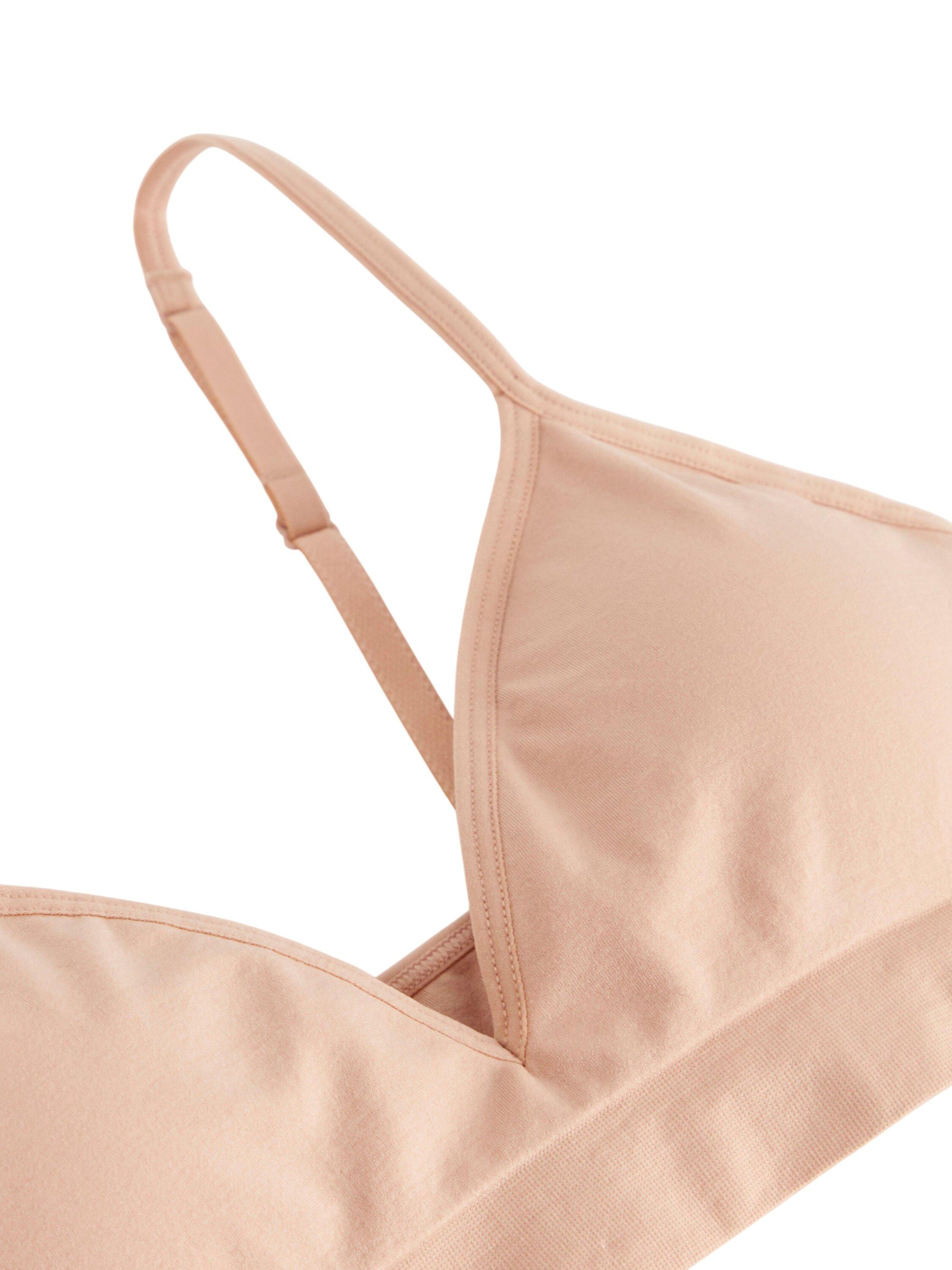 Comfy soft bra with thin, removable