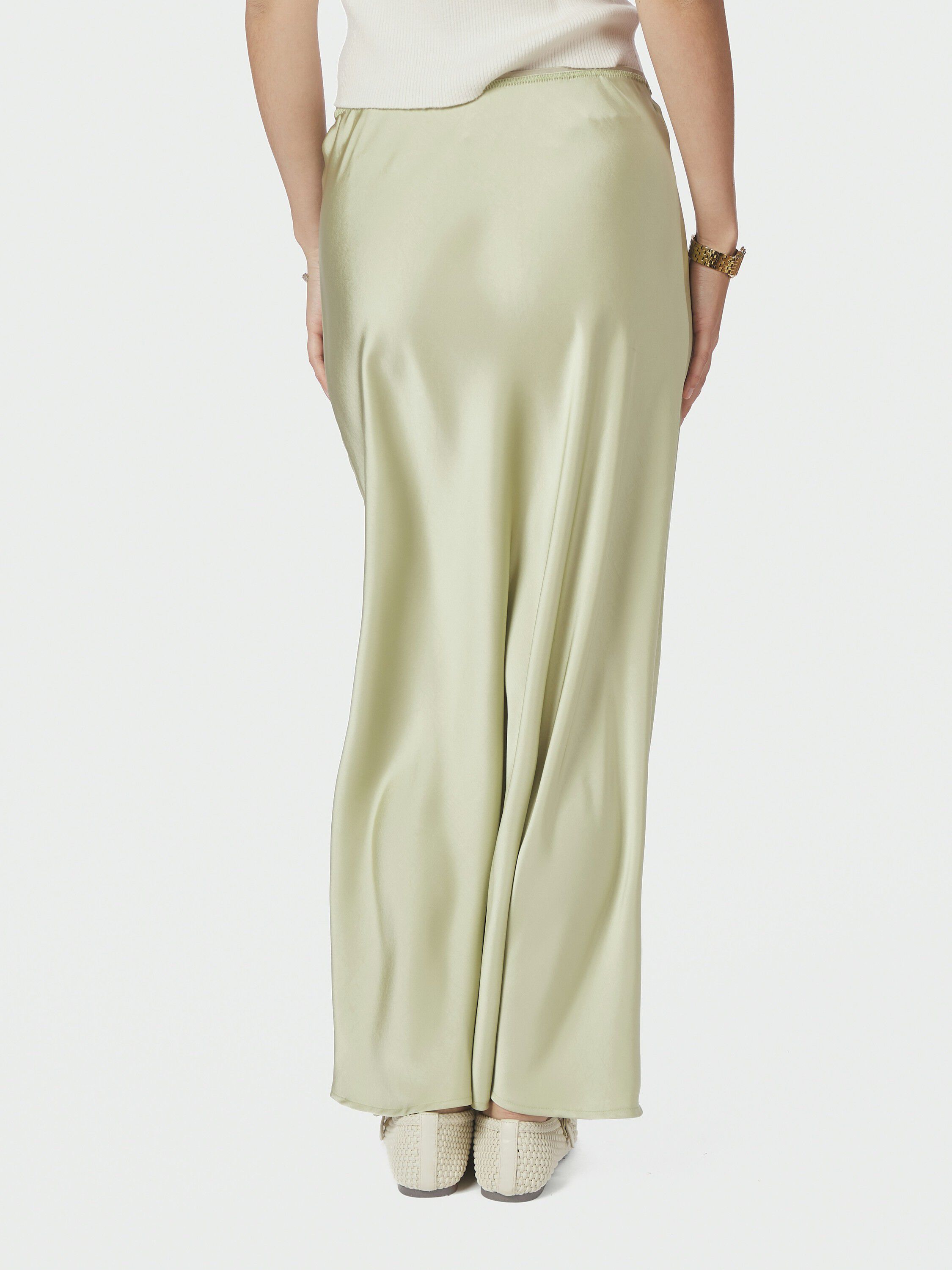 Vicky Heavy Sateen Skirt