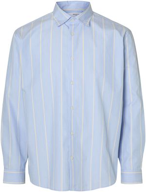 SLHRELAXBEN STRIPE LS SHIRT