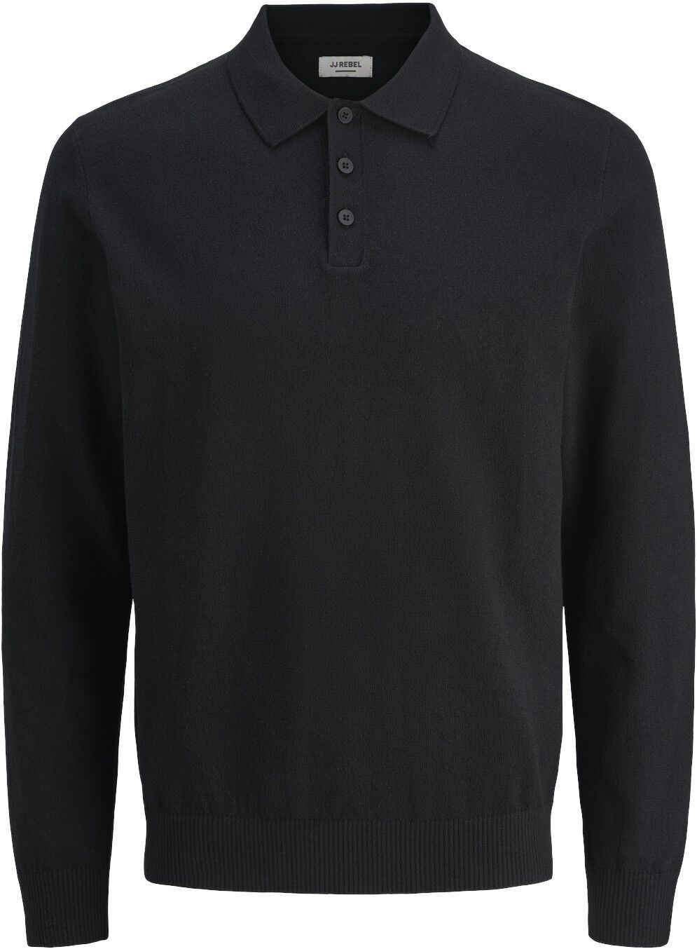 JREBCALLUM KNIT POLO NECK LS