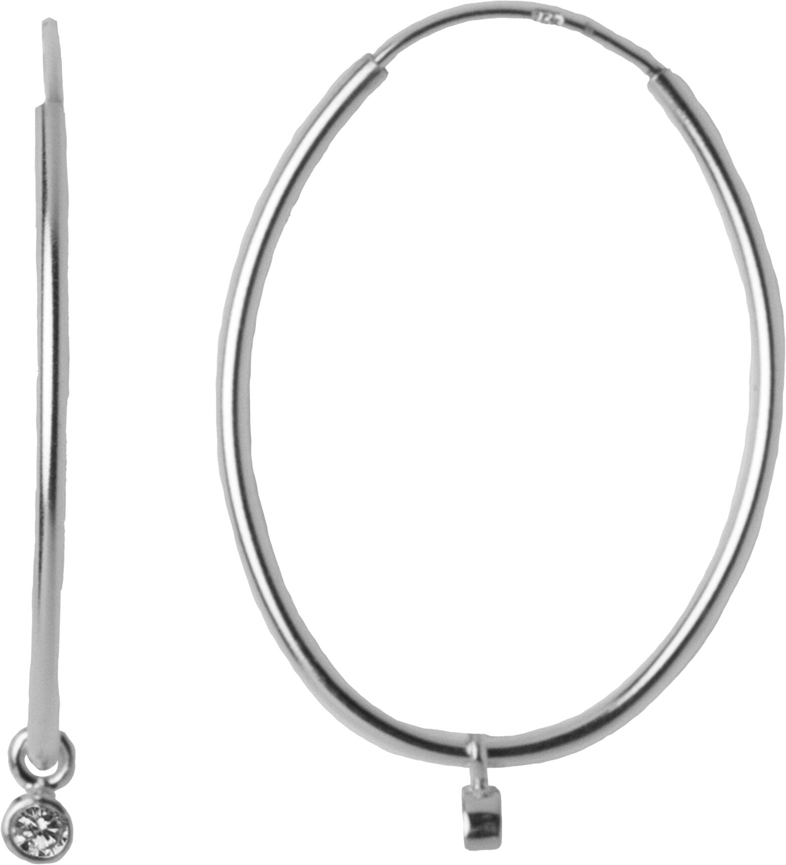 Classic Astrid &oslash;reringe. Diameter: 35 mm.