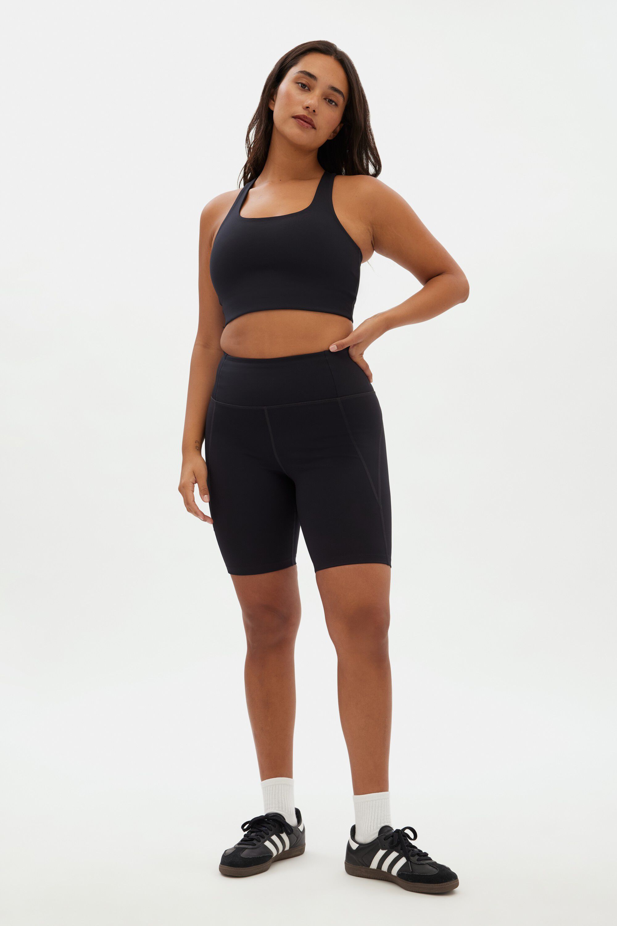 Compressive High-Rise Bike Shorts