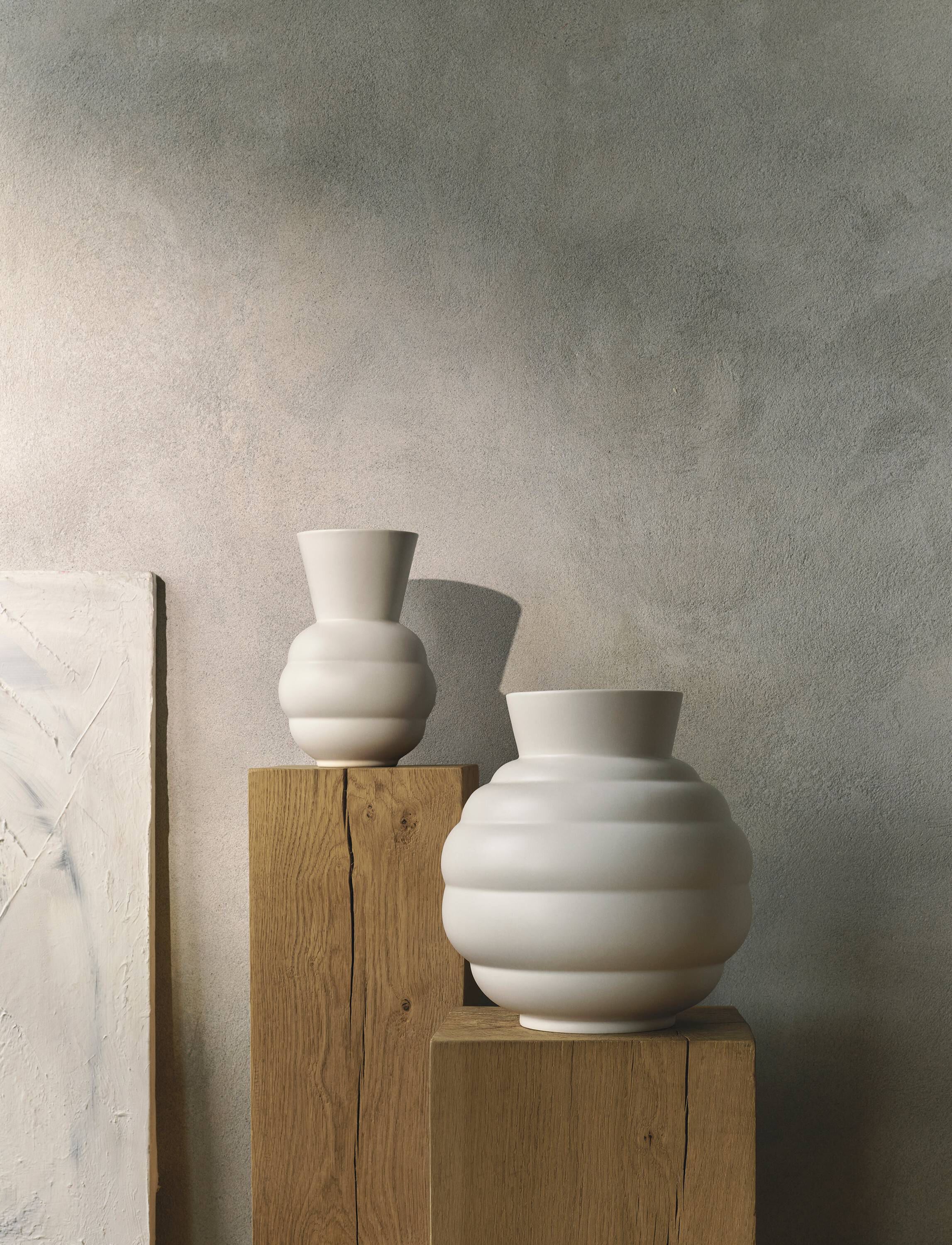 Tortus Archie vase No1 white