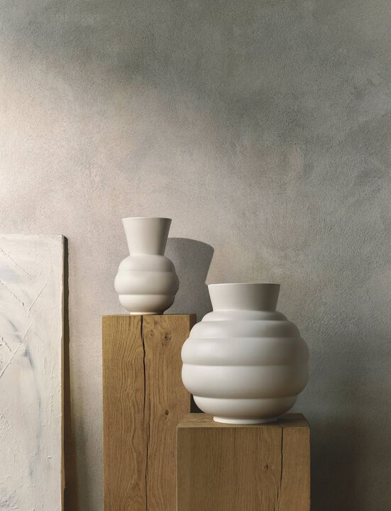Tortus Archie vase No1 white