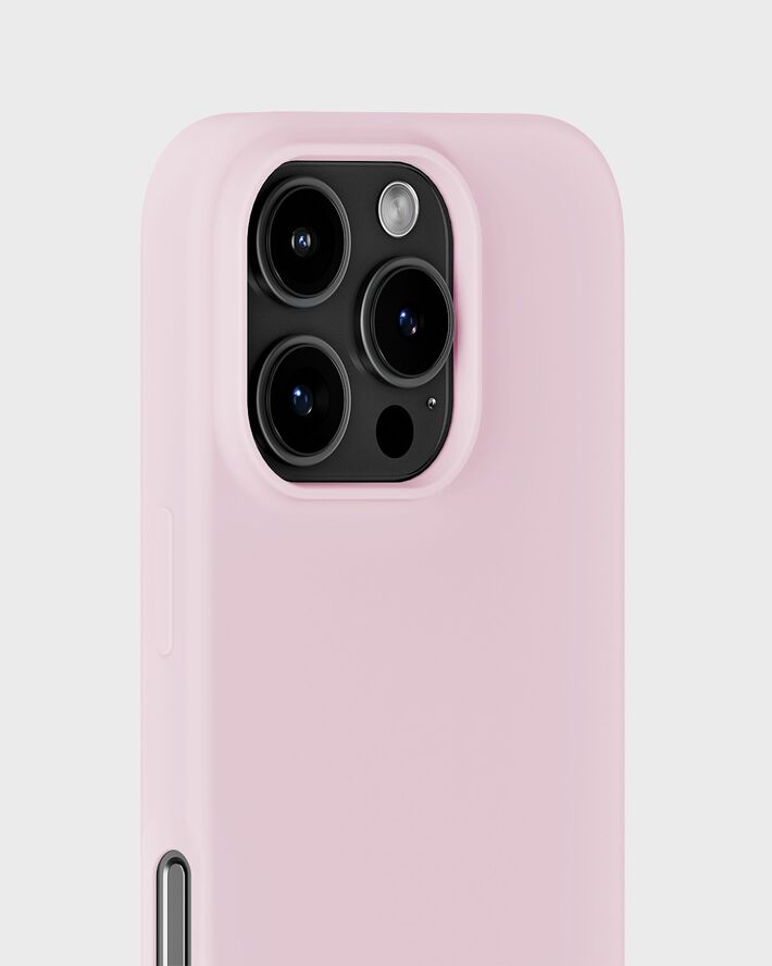 Silicone Case iPhone 16 Pro Pale Pink