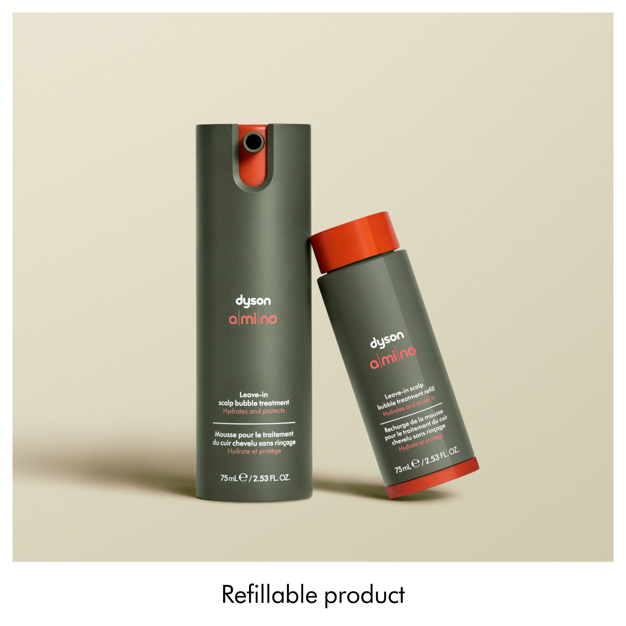 Dyson Amino leave-in scalp bubble treatment refill