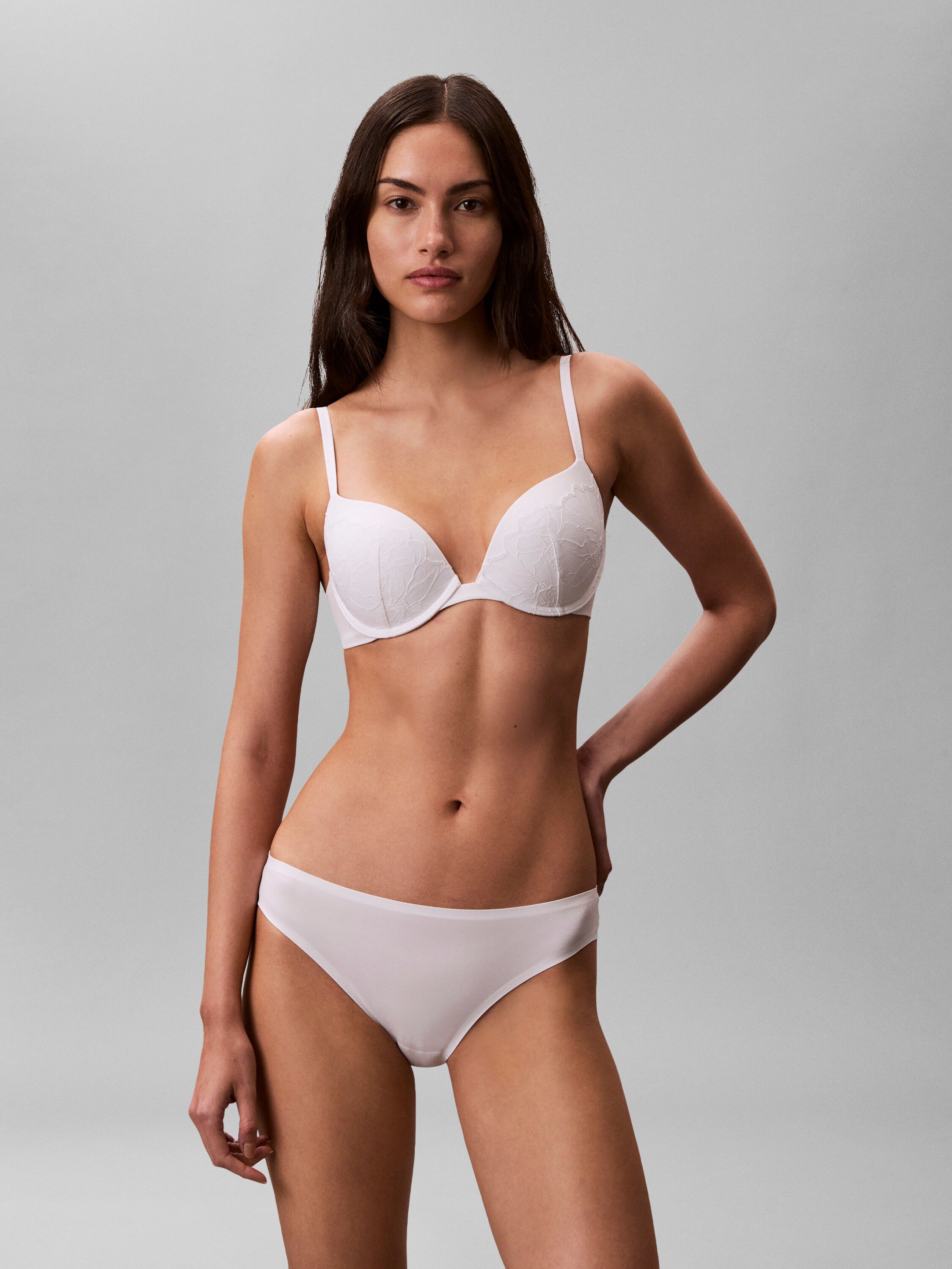 Lace Trim Microfibre Briefs