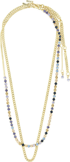 REIGN necklaces, 2-in-1 set, gold-plated