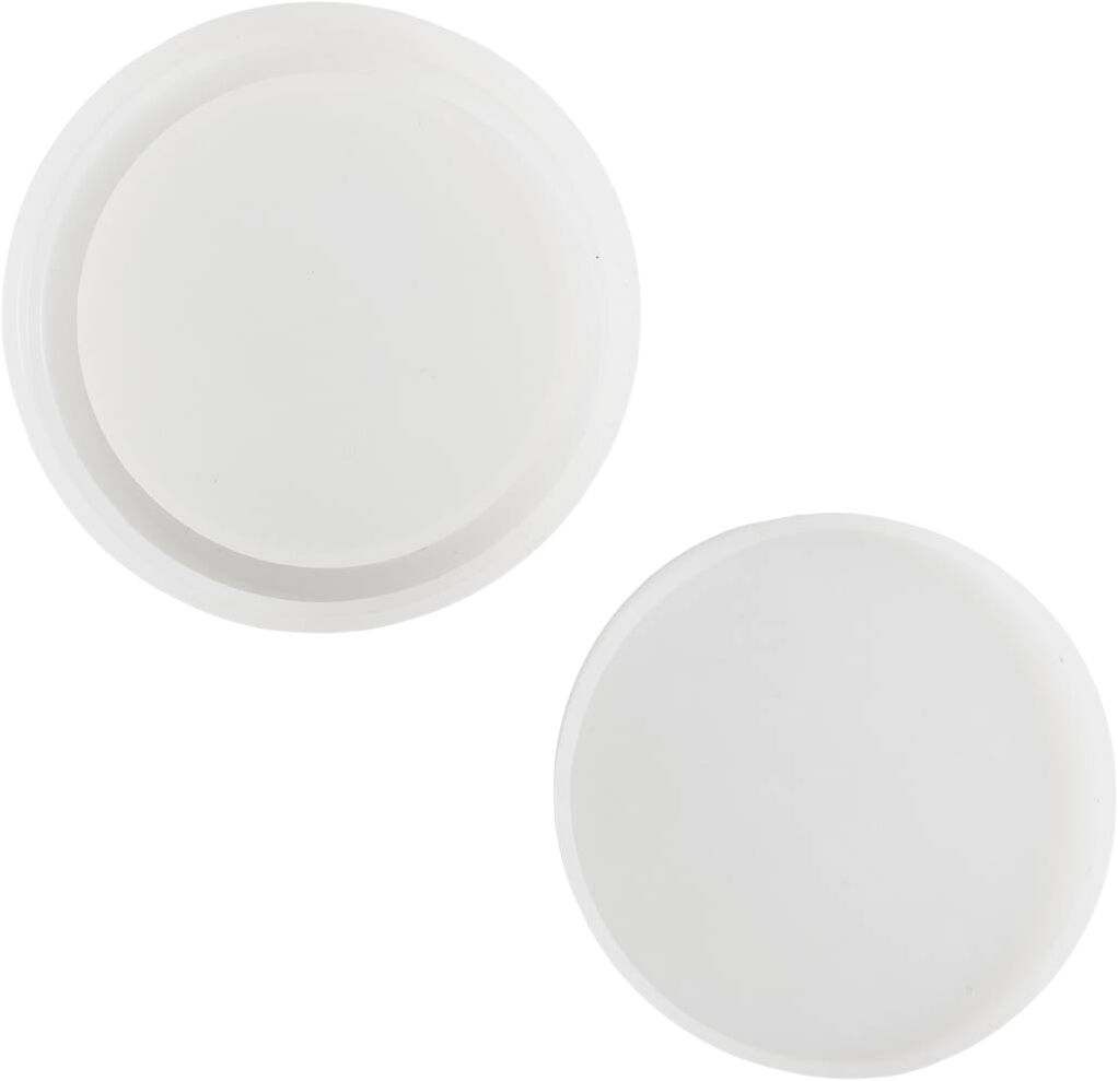 Silikoneform, Krukke med l&aring;g, H: 4,5 cm, diam. 7,5 cm,