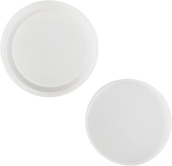 Silikoneform, Krukke med låg, H: 4,5 cm, diam. 7,5 cm,