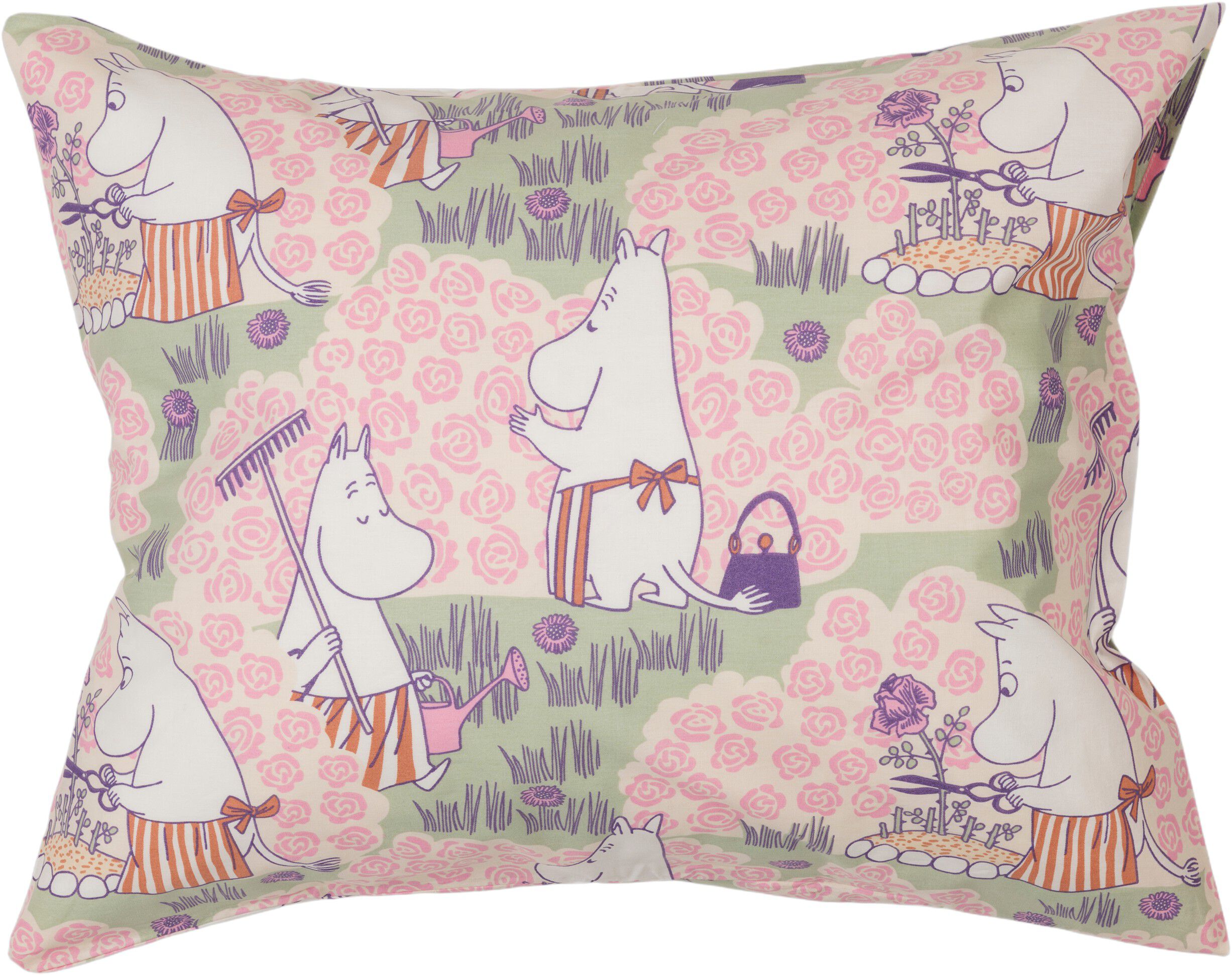 Moomin pllwcs 50x60 Rose Garden GOTS