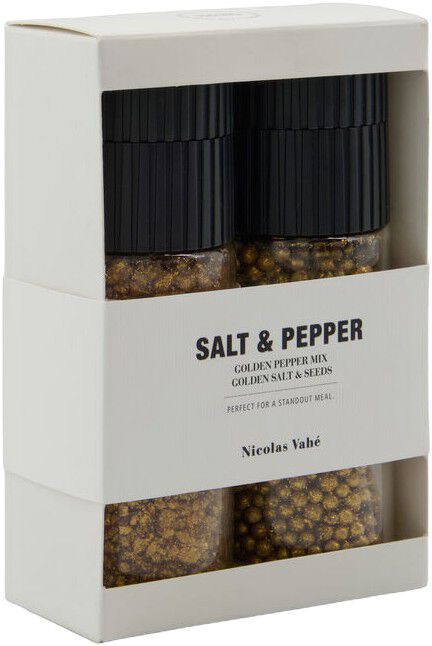Gift box, Golden salt & seeds + pepper mix, 86|73 g|g