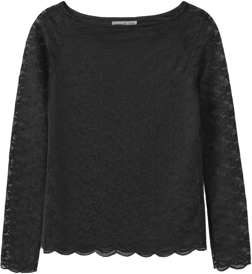 Nkfradia Ls Slim Sh Top