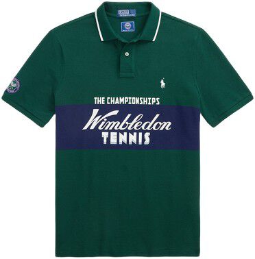 Wimbledon Classic Fit Logo Polo Shirt