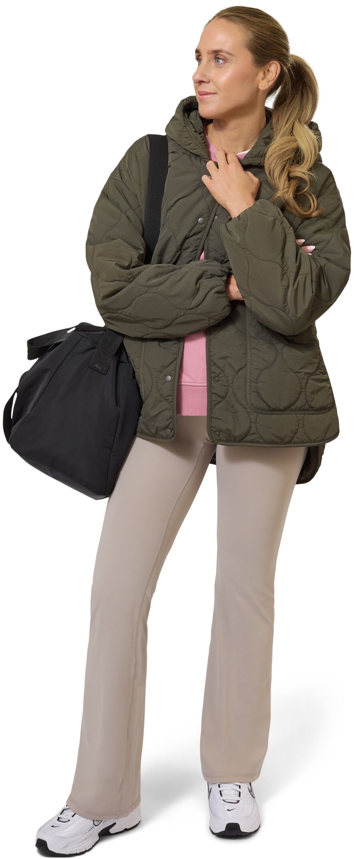 Johanna Quilted Overgangs Jakke