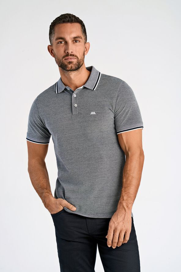 Organic cotton polo S/S