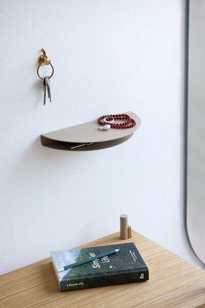 Half Moon Shelf: Sand: Small