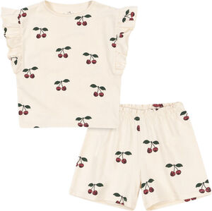 LIN FRILL SET GOTS