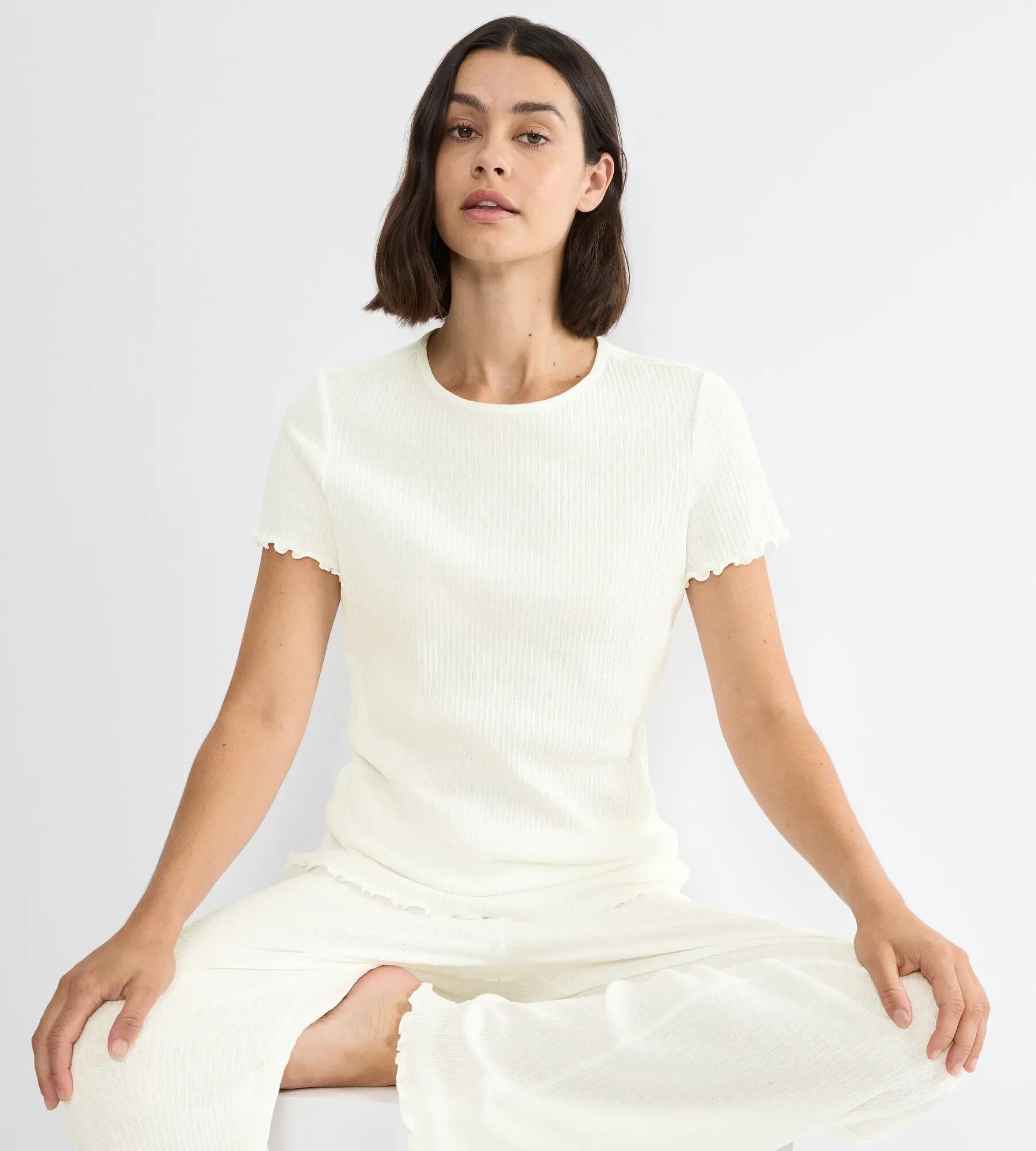 Mix & Match Top SSL Pointelle