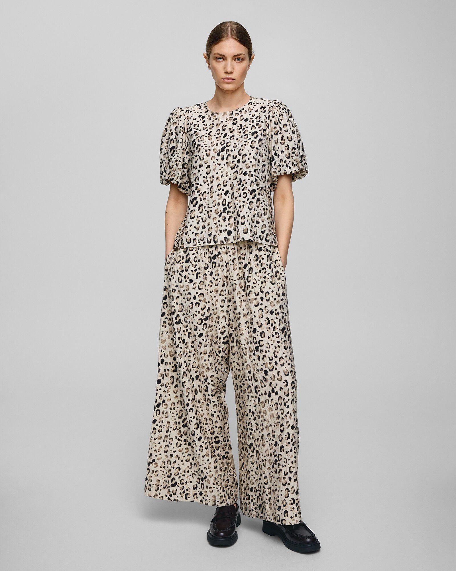 MSCHAlyona Vlora HW Pants AOP