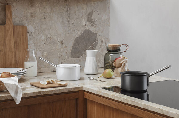 White Line Kasserolle 1,1 l 13 cm keramisk Slip-Let® belægni