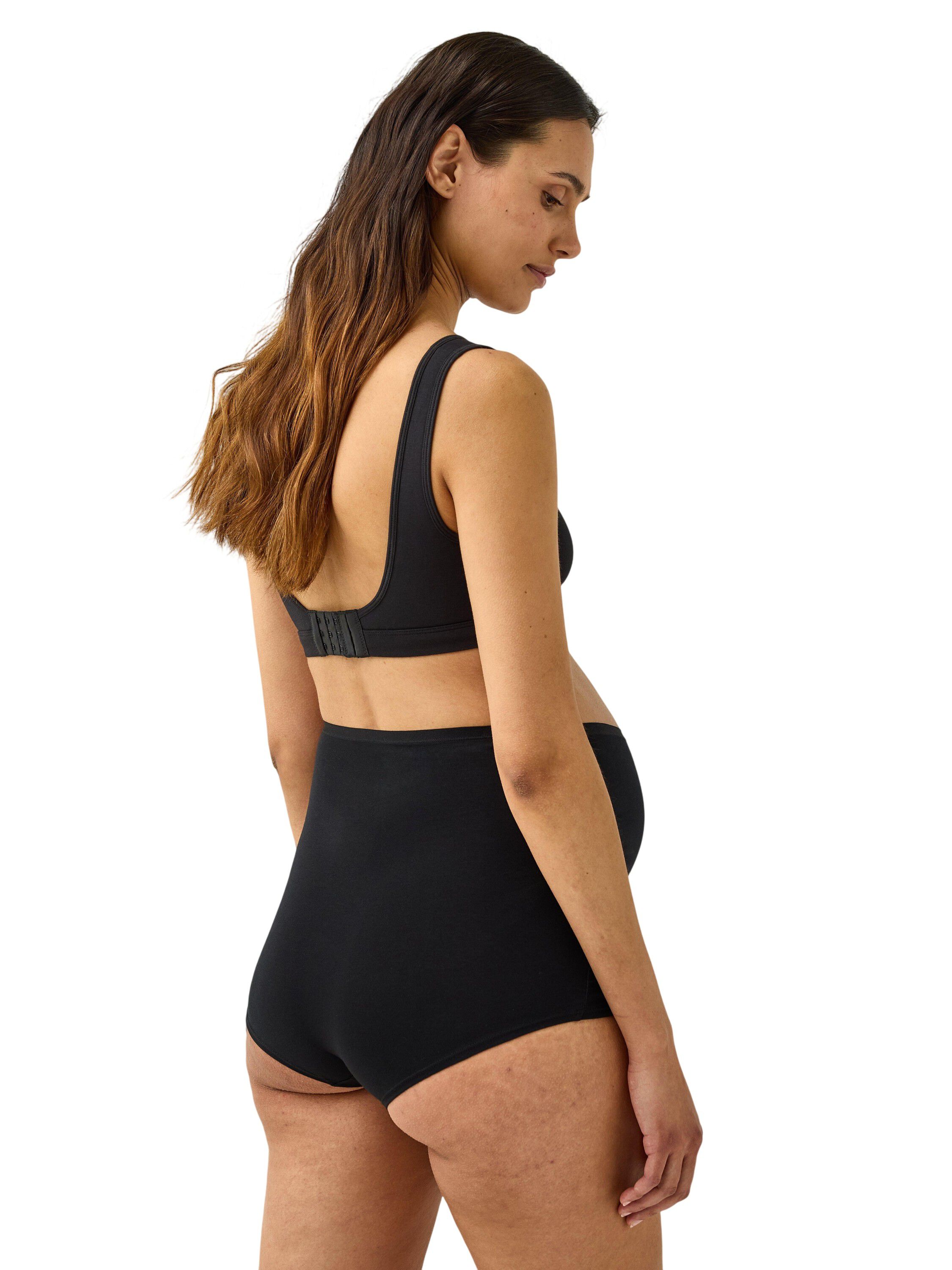 Soft nursing bra in cotton blend wi