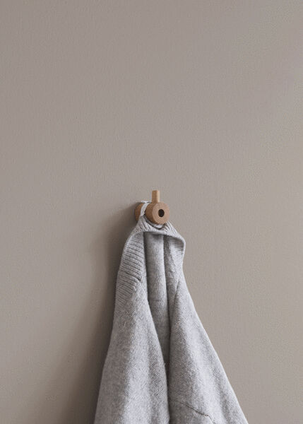 Wooden Wall Hook, Oak 100%