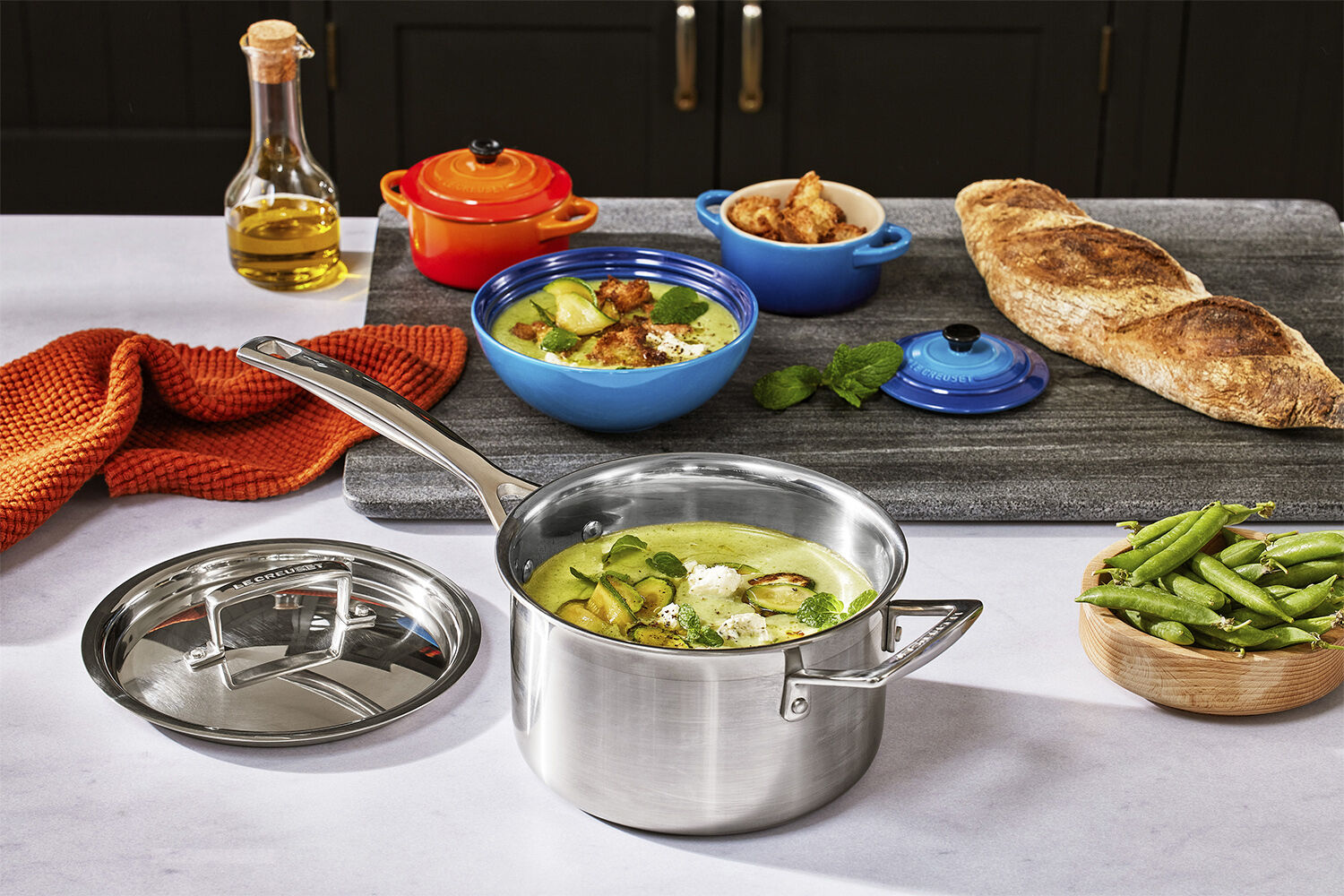 Mini gryde 10 cm Azure Blue