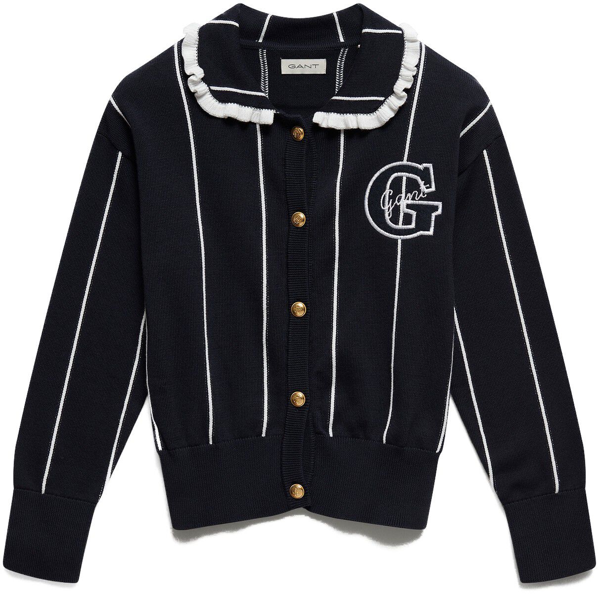 Striped Knitted Cardigan