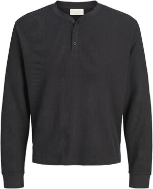JORCHAMBERI HENLEY LS TEE