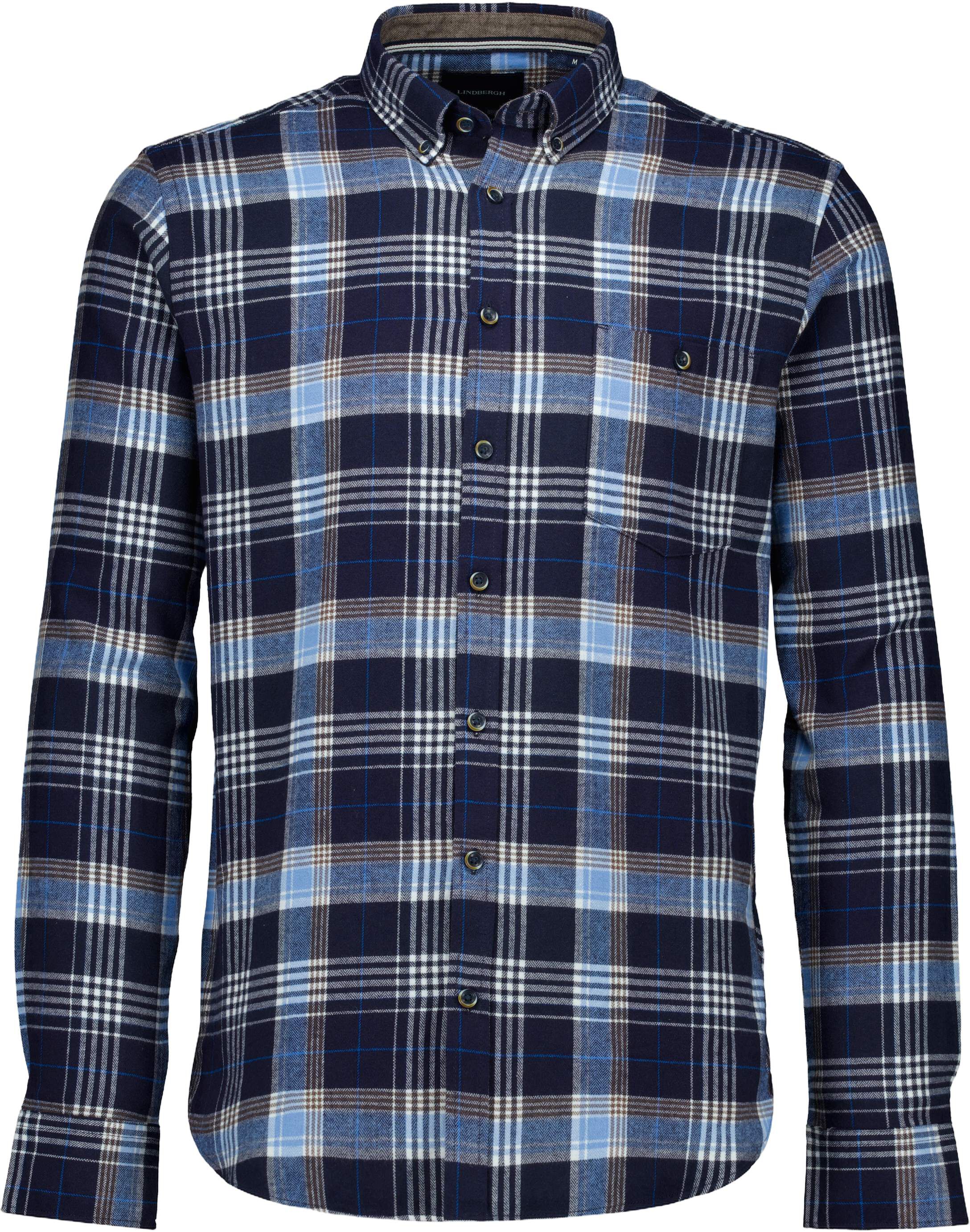 Large checked shirt L/S
