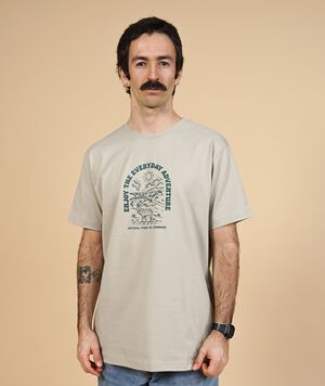 BACKYARD MEN'S BRUSHED T-SHIRT