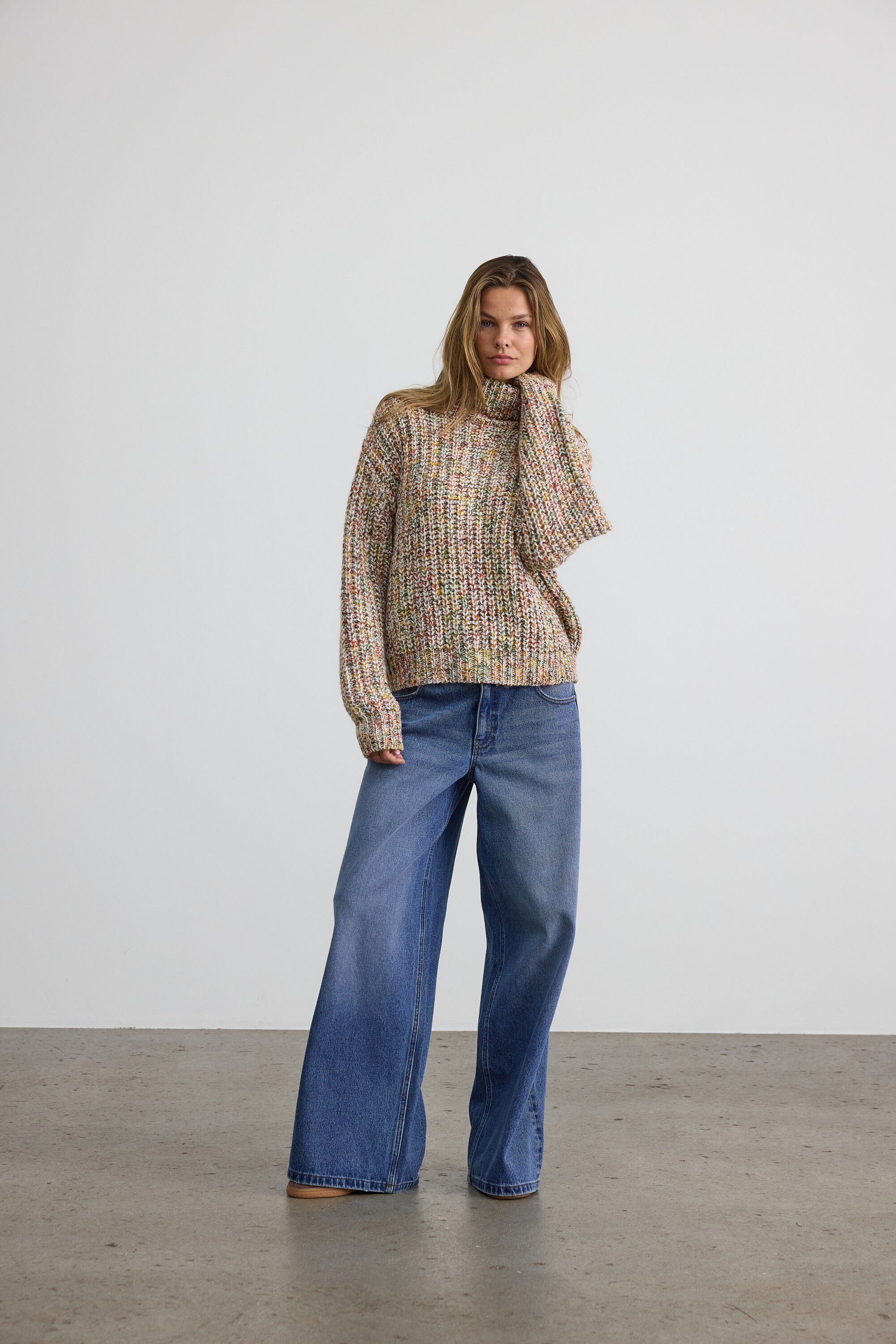 NMMARNEY L/S HIGH NECK KNIT FWD NOO