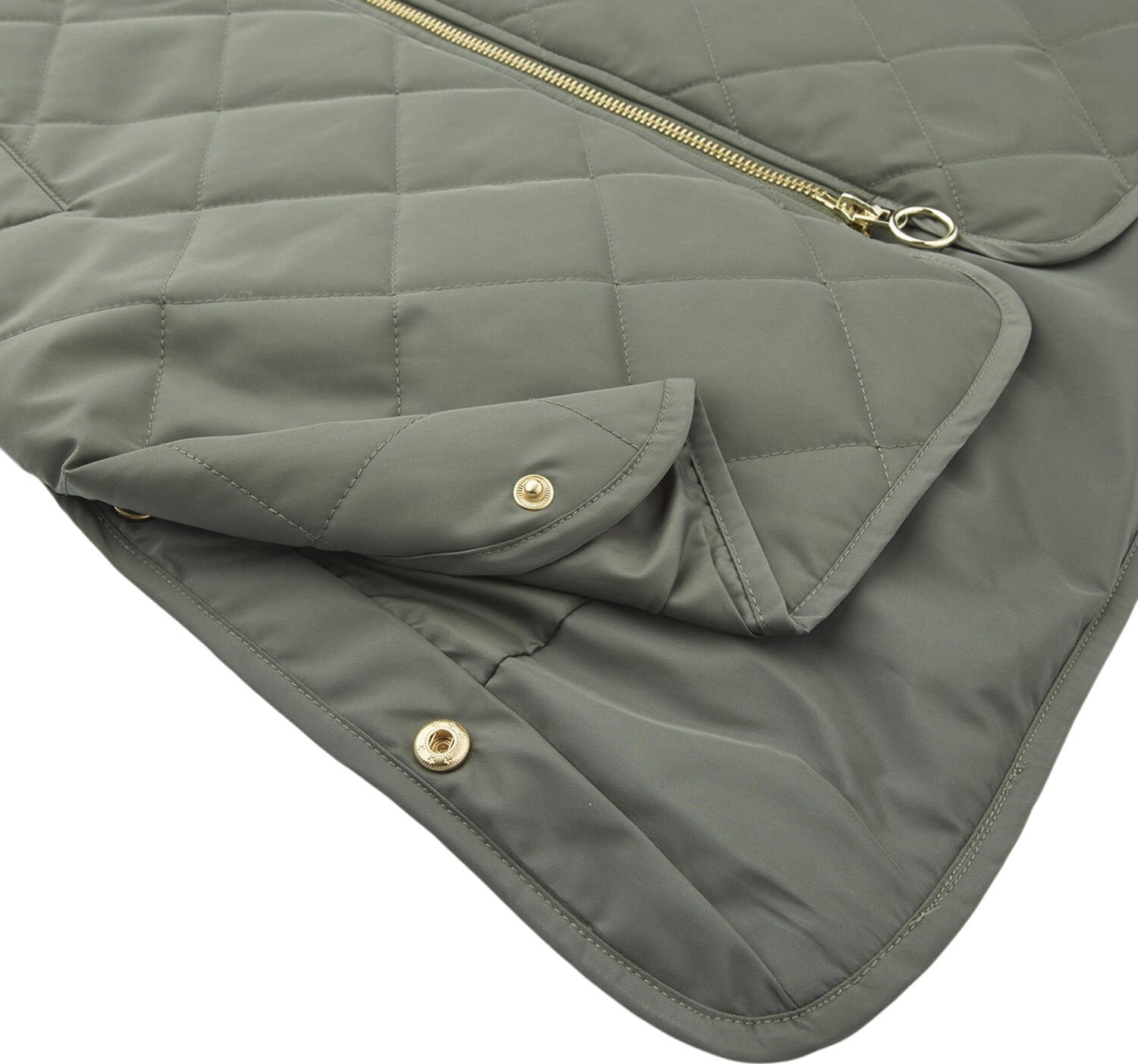 Rubina Quilted lang overgangsjakke