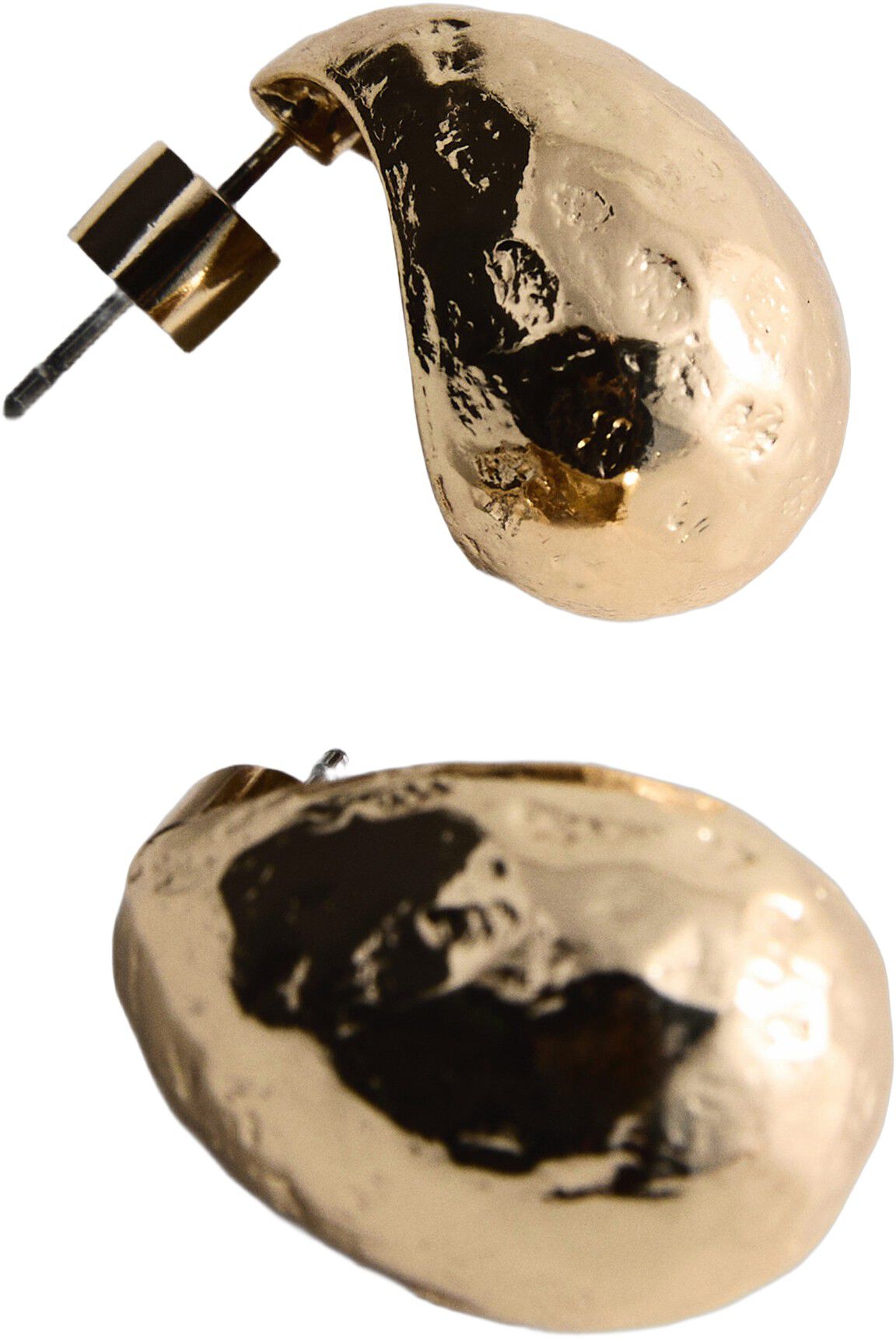 Textured drop earrings