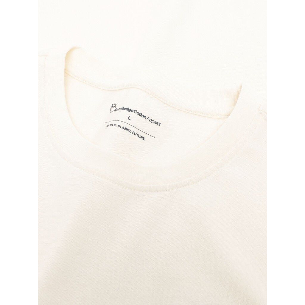 Regenerative Organic Cotton Chest Embroidery T-Shirt GOTS