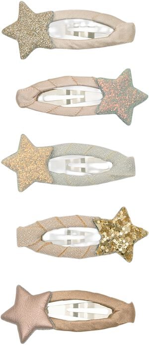 Mimi & Lula - 5 hårspænder - Mini Stellina Shimmer Enchanted