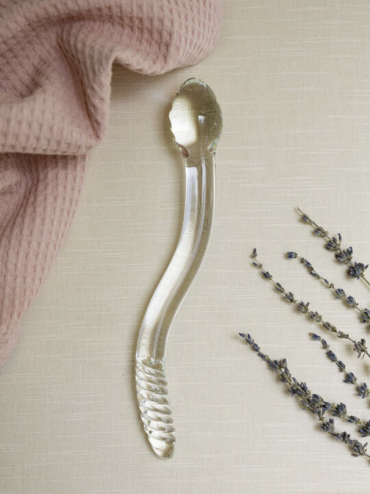 Tansy Wave Glasdildo