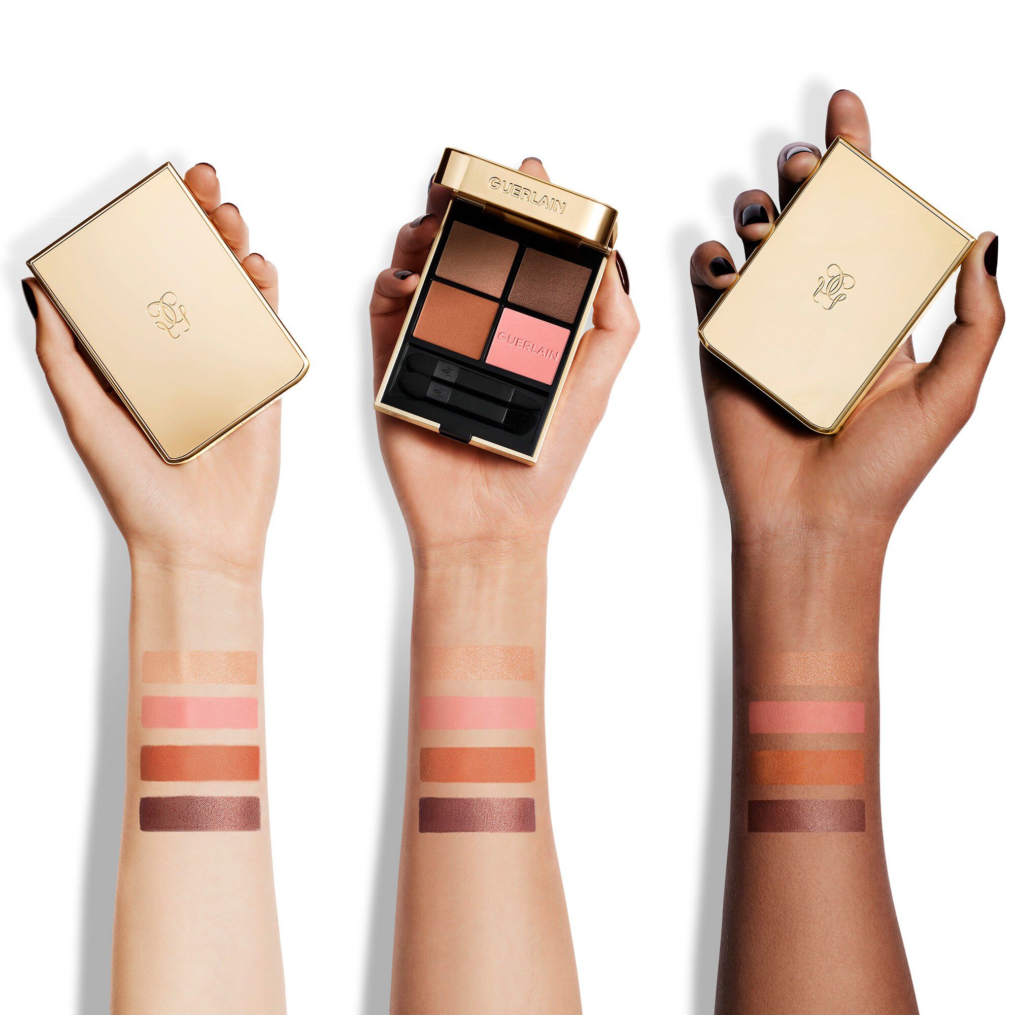 Ombres G Eyeshadow Quad - 129 Honey Amber