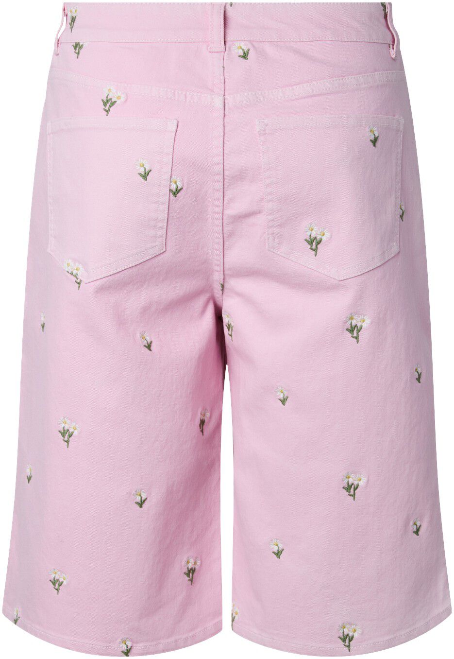 PCFLORA MW LONG EMB SHORTS DNM D2D